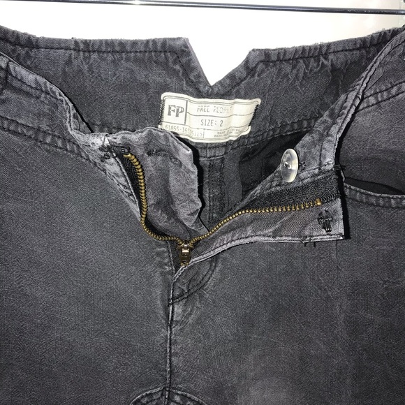 Free People linen/tencil pants - Picture 7 of 8